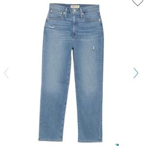 NEW Madewell Classic Straight Jeans